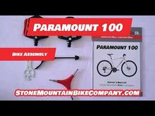 Load and play video in Gallery viewer, Paramount 100 Hybrid Bike - 21 Speed Adult Bicycle for Men & Women, Lightweight Aluminum Frame, Dual Disc Brakes, 700C All-Terrain Tires, Trigger Shifters, Beige.